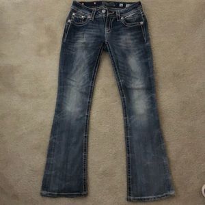 Miss me signature boot cut jeans.
